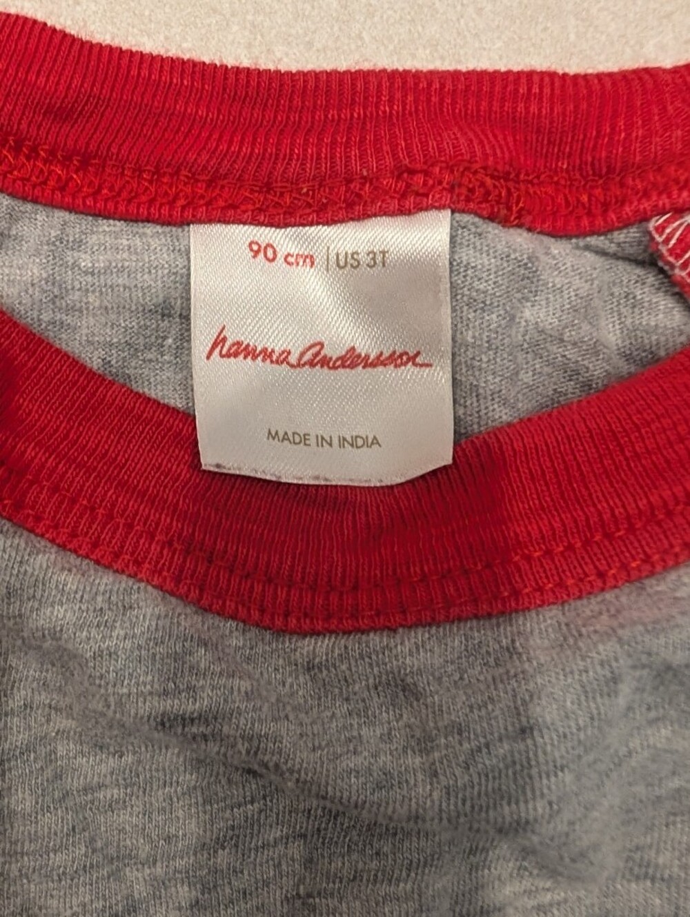 (2) Hanna Andersson Cotton Crewneck Long sleeve 3T - Picture 4 of 5